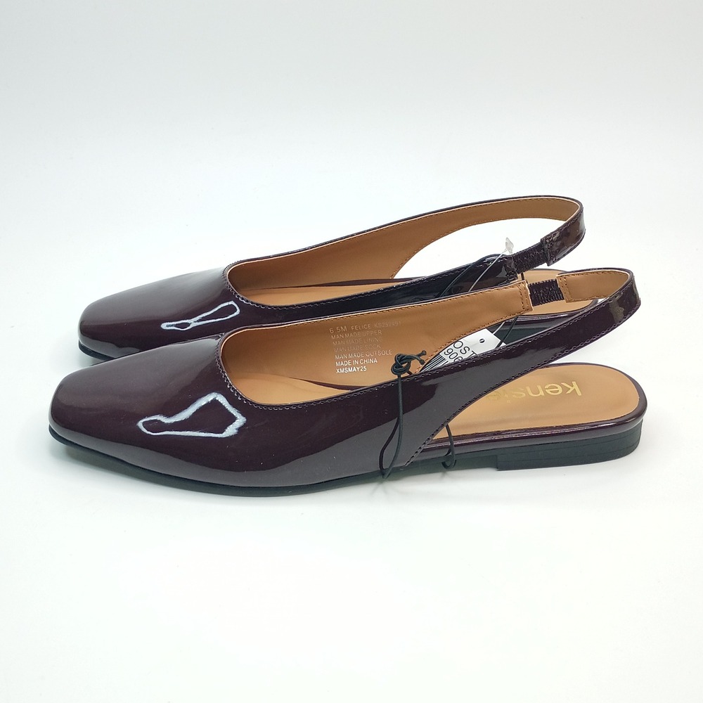 Kensie Felice Ballet Flats Women Size‎ 11 Red Slip On KS252491 - Picture 3 of 9
